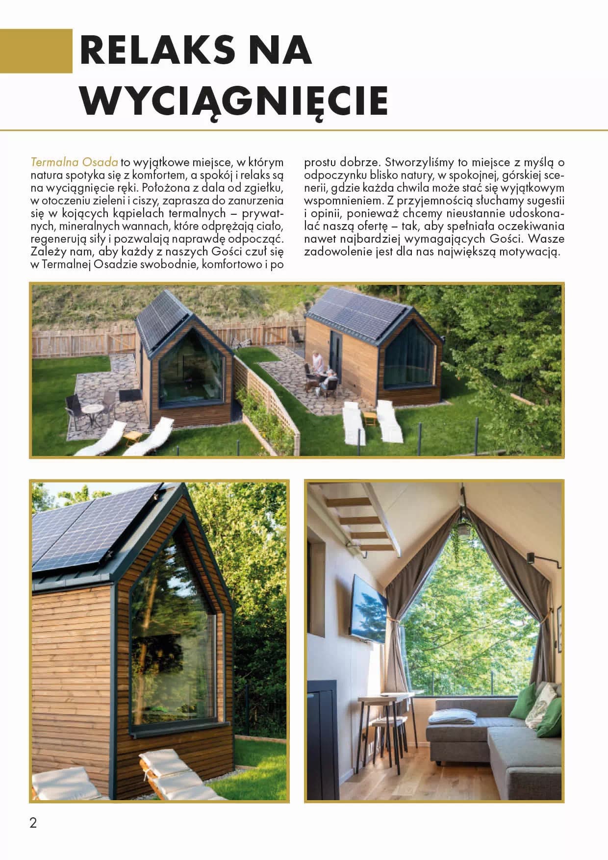 Kąpiel Solankowa - Termalna Osada